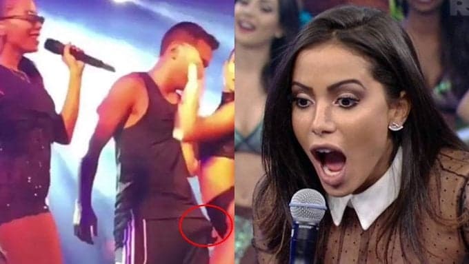 Anitta faz show com dançarino excitado, volume chama atenção e vídeo é divulgado; veja