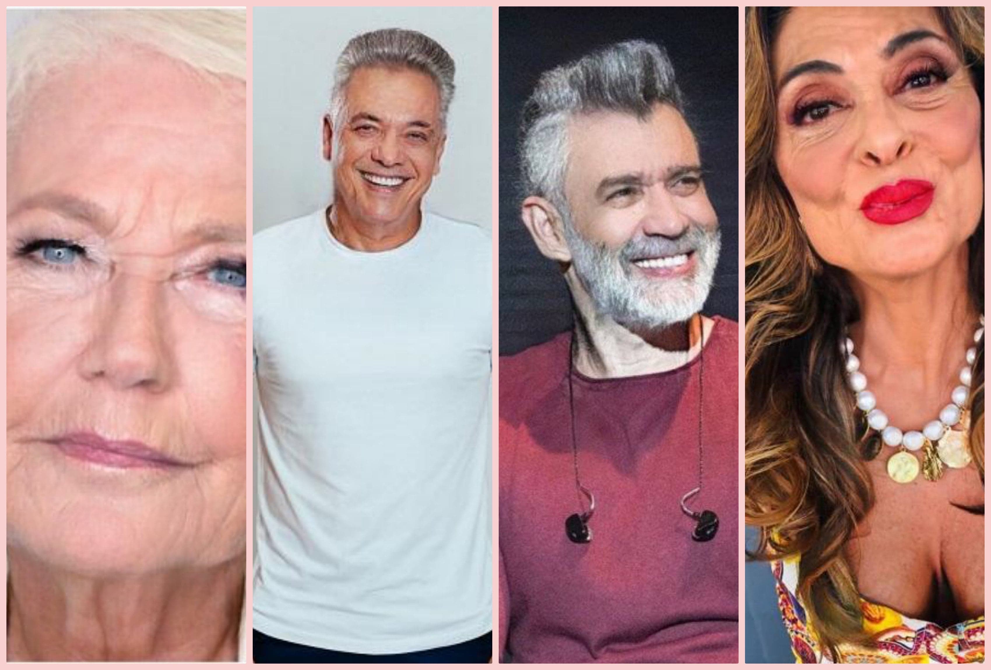 Xuxa, Wesley Safadão, Gusttavo Lima e Juliana Paes. Foto: Reprodução Xuxa, Wesley Safadão, Gusttavo Lima e Juliana Paes. Foto: Reprodução