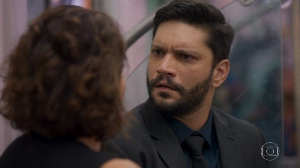 Diogo fica em choque em Bom Sucesso na Globo