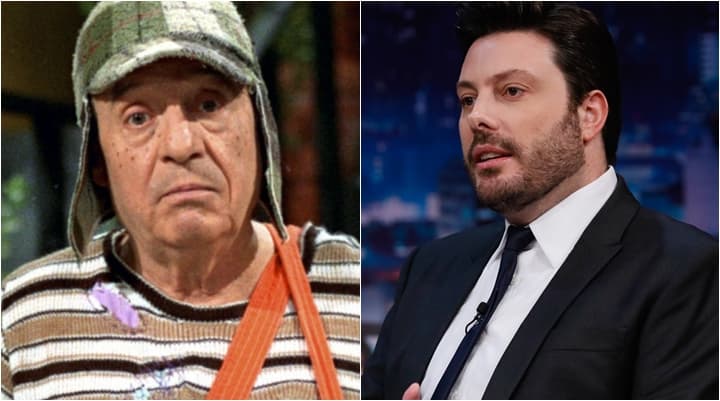 Danilo Gentili surpreende e aparece com gorro original do Chaves: "Honra vesti-lo"