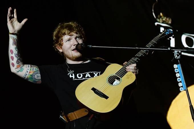 O cantor Ed Sheeran está sendo acusado de plágio (Foto: Reprodução)