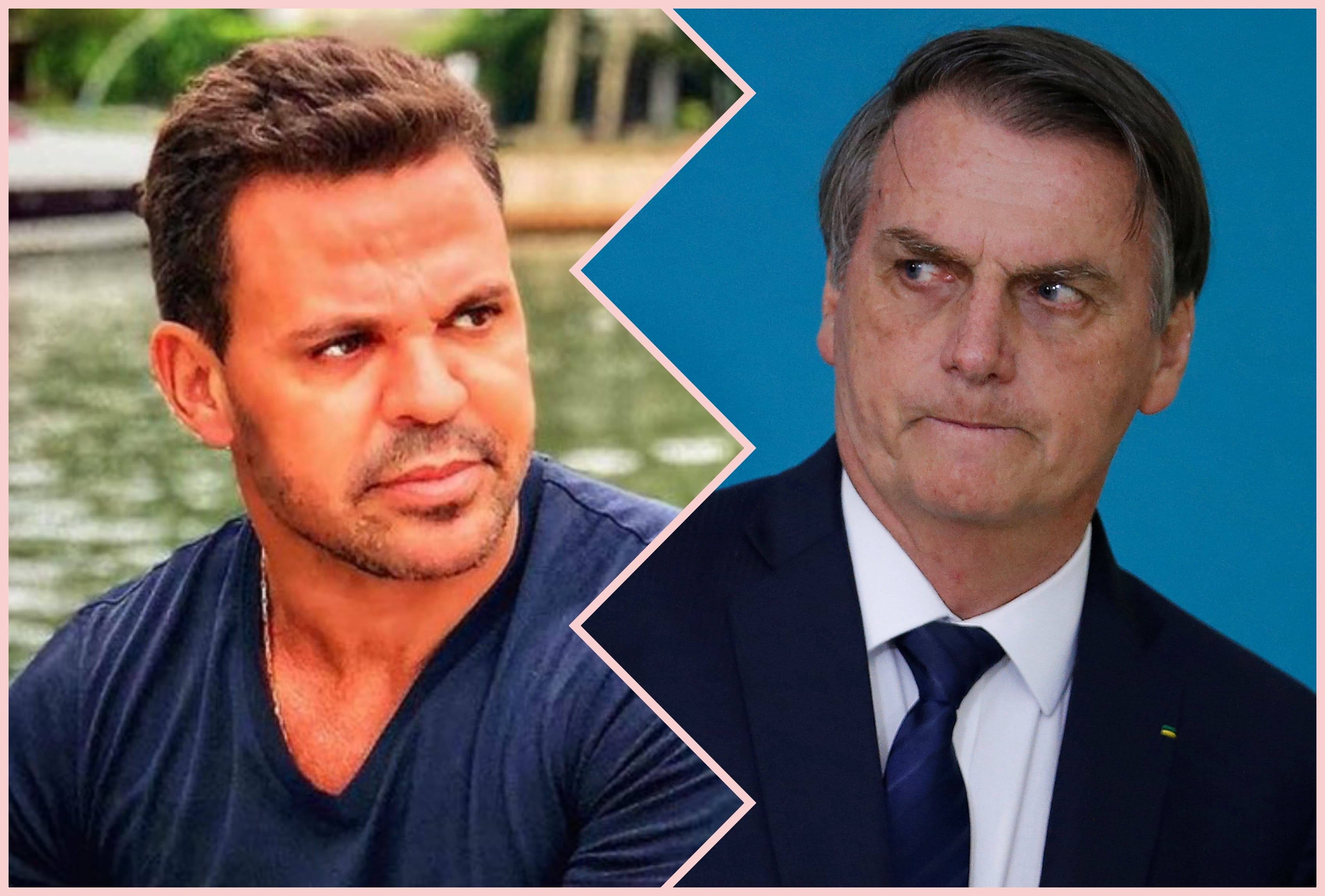 Eduardo Costa declarou apoio ao presidente Eduardo Bolsonaro. Foto: Reprodução/TVFOCO