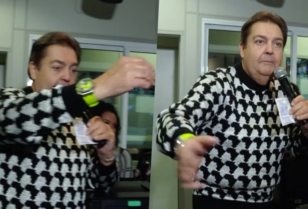 Faustão abandona o programa, dá bronca na produção e desespero toma conta: "Não é possível!"