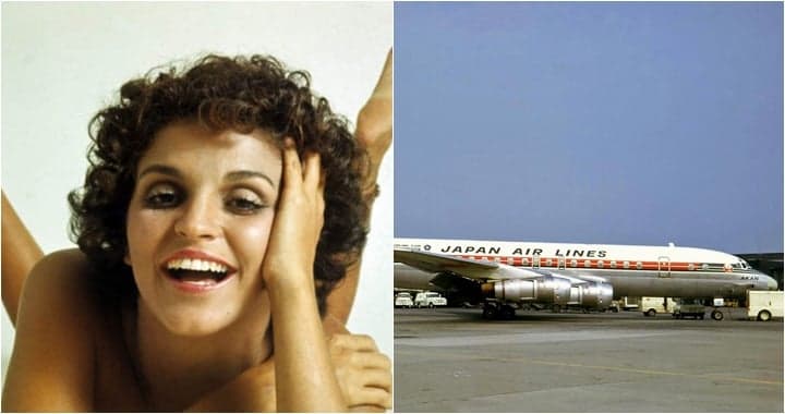 A atriz Leila Diniz estava no voo da Japan Airlines que caiu na Índia, em 1972. (Foto: Montagem/Reprodução) A atriz Leila Diniz estava no voo da Japan Airlines que caiu na Índia, em 1972. (Foto: Montagem/Reprodução)