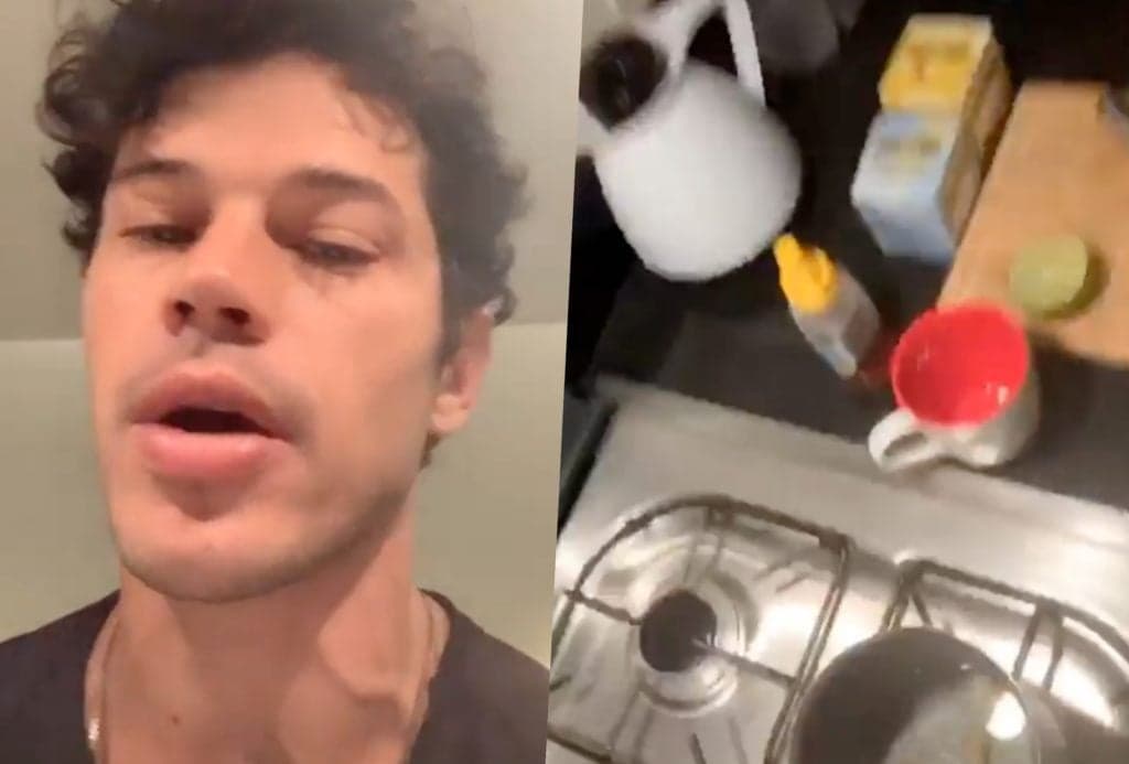 José Loreto mostrou no Instagram dele uma receita para melhorar a voz dele (Foto reprodução) José Loreto mostrou no Instagram dele uma receita para melhorar a voz dele (Foto reprodução)