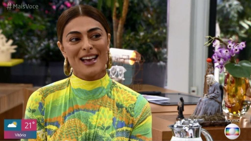 Juliana Paes comenta cena polêmica em A Dona do Pedaço (Imagem: Reprodução/GShow) Juliana Paes comenta cena polêmica em A Dona do Pedaço (Imagem: Reprodução/GShow)
