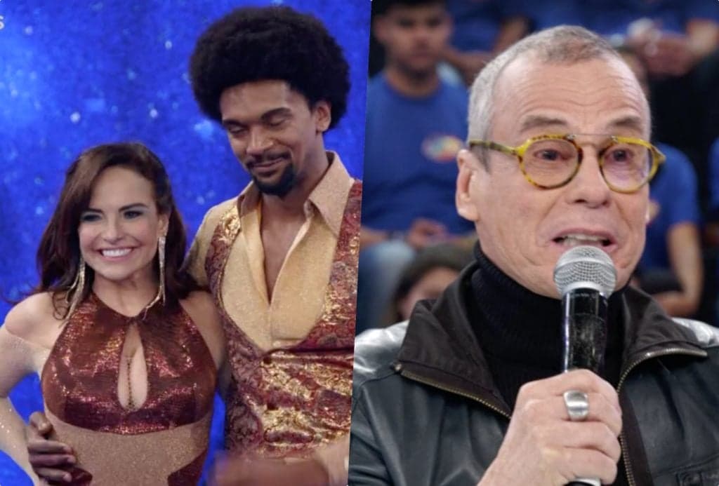 Carlinhos de Jesus deu nota abaixo do protocolo na Dança dos Famosos da Globo do Faustão Carlinhos de Jesus deu nota abaixo do protocolo na Dança dos Famosos da Globo do Faustão