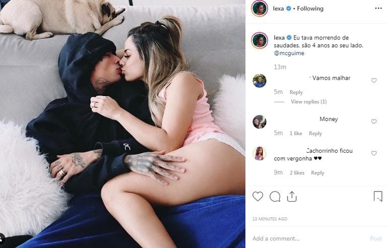 Mc Guimê e Lexa (Reprodução/Instagram) Mc Guimê e Lexa (Reprodução/Instagram)