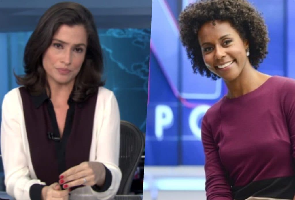 Renata Vasconcellos vai para noitada com Maju Coutinho e posta foto surreal do momento