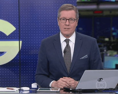 Marcio Gomes comemora ao apresentar Jornal da Globo pela primeira vez: 'Significou muito pra mim'