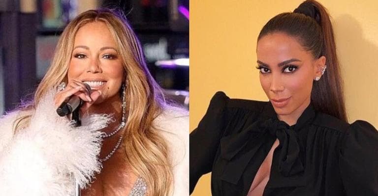 Mariah Carey surpreende ao responder publicação de Anitta feita em homenagem a ela: "Orgulho de você"