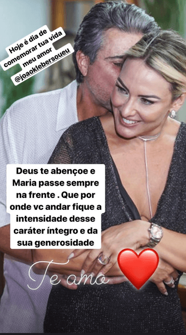 João Kleber e Mara Ferraz (Foto: Reprodução/ Instagram)