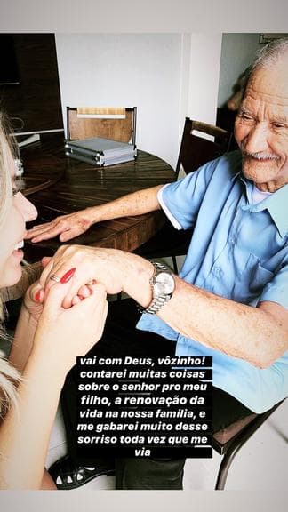 Marilia Mendonça compartilhou com seus seguidores a saudade que sente de seu avô e revelou que vai falar muito dele para seu filho. Foto: Reprodução Marilia Mendonça compartilhou com seus seguidores a saudade que sente de seu avô e revelou que vai falar muito dele para seu filho. Foto: Reprodução
