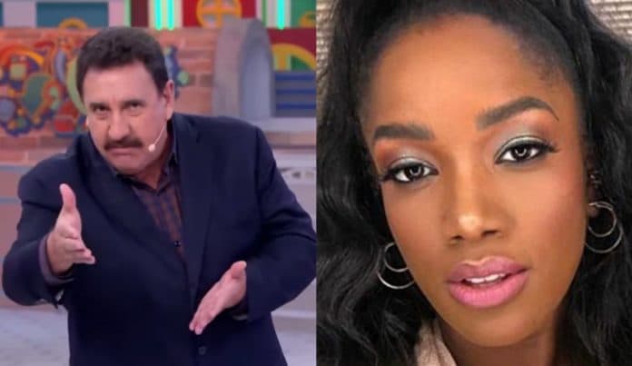 Ratinho detona a música de Iza (Imagem: Reprodução) Ratinho detona a música de Iza (Imagem: Reprodução)