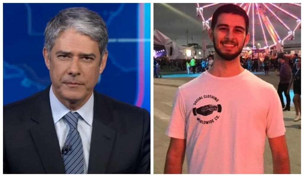 Filho de William Bonner se afasta das redes sociais após briga familiar e ignora até mesmo a namorada