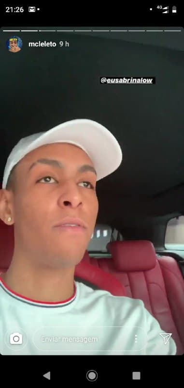 Cantor famoso surgiu em vídeo afirmando que agrediu a namorada (Foto: Reprodução/ Instagram)