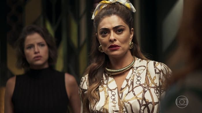 A Dona do Pedaço: Maria da Paz descobre que Josiane é assassina e impressiona com atitude