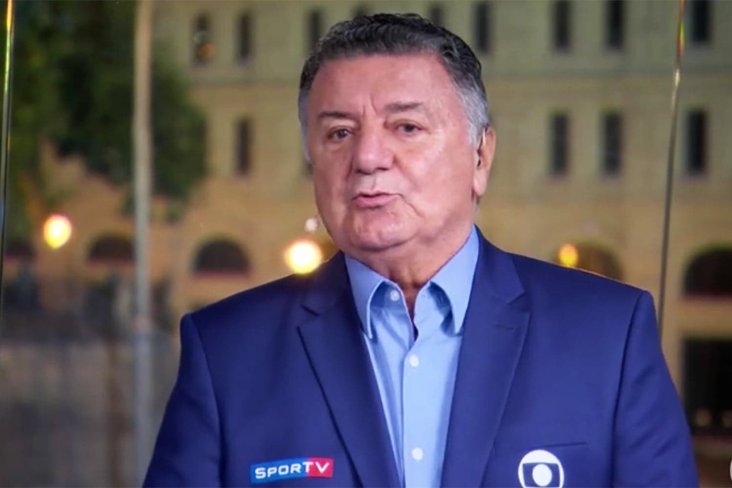 Arnaldo Cezar Coelho fala sobre cirurgia de retirada de câncer aos 76 anos e emociona (Foto: Reprodução)