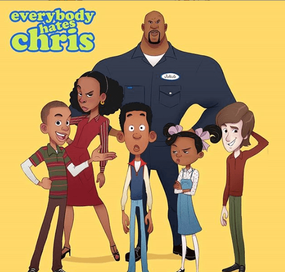 Desenho animado de Todo mundo Odeia o Chris deixa elenco empolgado: 'Grande ideia!'