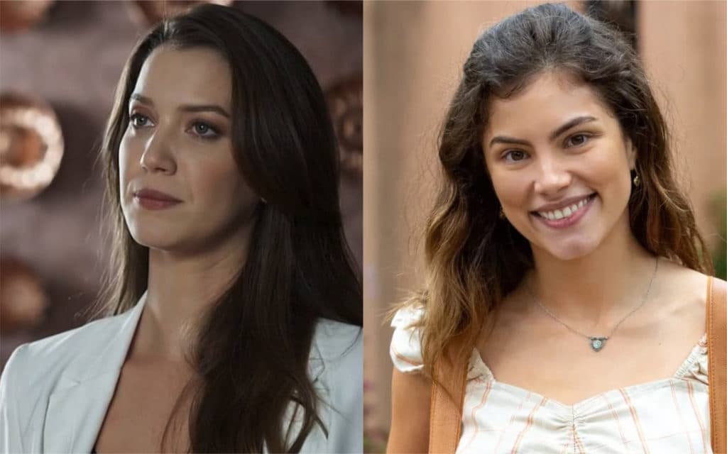 A Dona do Pedaço: Fabiana fica de cara com Joana e parte pra cima da rival em nome de Rock