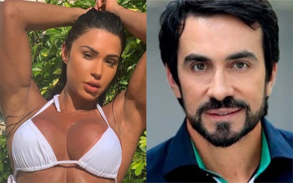 Gracyanne Barbosa é flagrada em momento de intimidade com Padre Fábio de Melo e público fica em choque