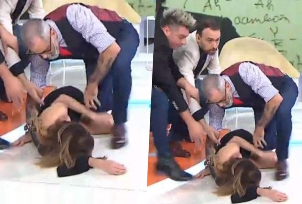 Cantora famosa tem derrame ao vivo em programa, desmaia e vídeo do momento é assombroso