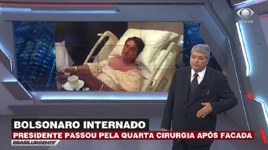 Datena manda recado ao vivo para Bolsonaro e pede para presidente ficar quieto