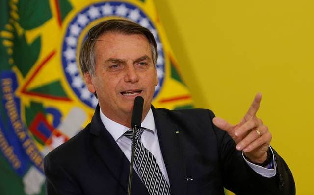 O presidente Jair Bolsonaro surpreendeu em discurso na ONU