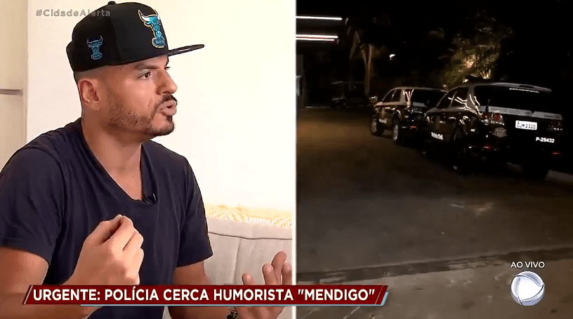 Carlinhos Mendigo detona Record e Luiz Bacci por sensacionalismo: "Covarde e destruidor!"