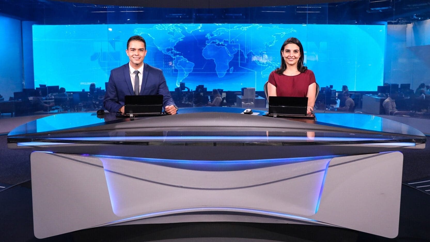 Philipe Lemos e Ana Lídia Daíbes (Foto: Divulgação/Globo) Philipe Lemos e Ana Lídia Daíbes (Foto: Divulgação/Globo)