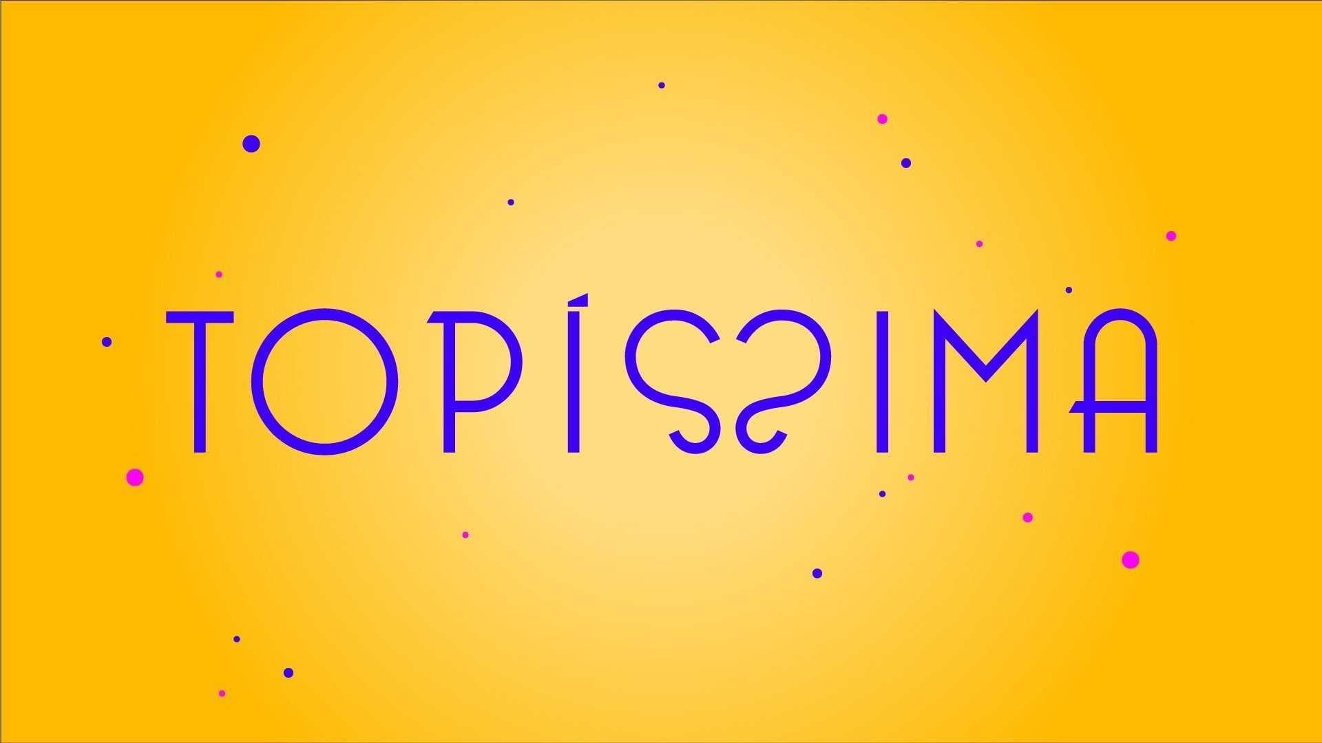 Logo da novela Topíssima Record (Foto: Divulgação)