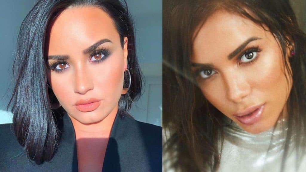 Demi Lovato e Anitta se aproximam e anúncio de parceria é feito