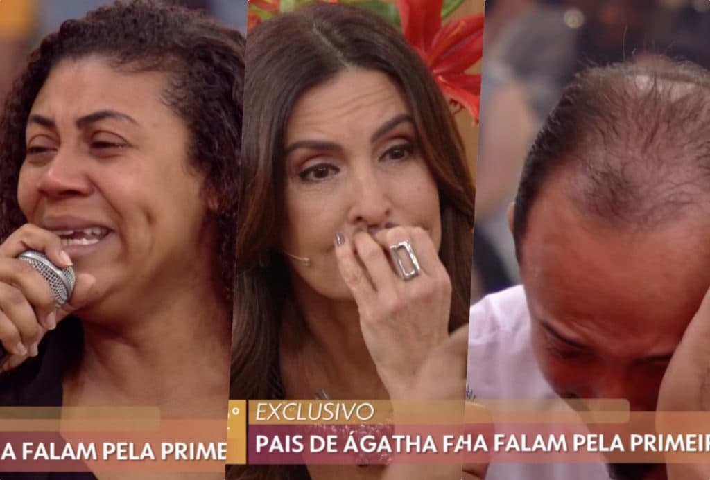 Fátima Bernardes leva mãe de menina Ágatha em estado de pânico, explora morte por audiência e é detonada