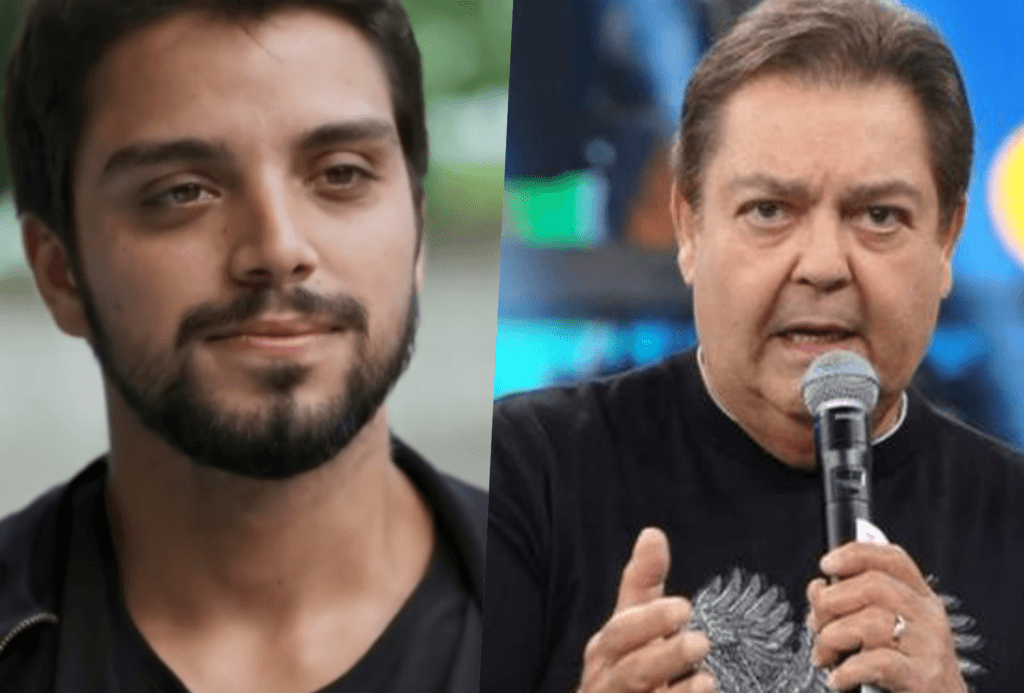 Faustão quebrou todos os protocolos e falou sobre Rodrigo Simas, namorado de Agatha Moreira