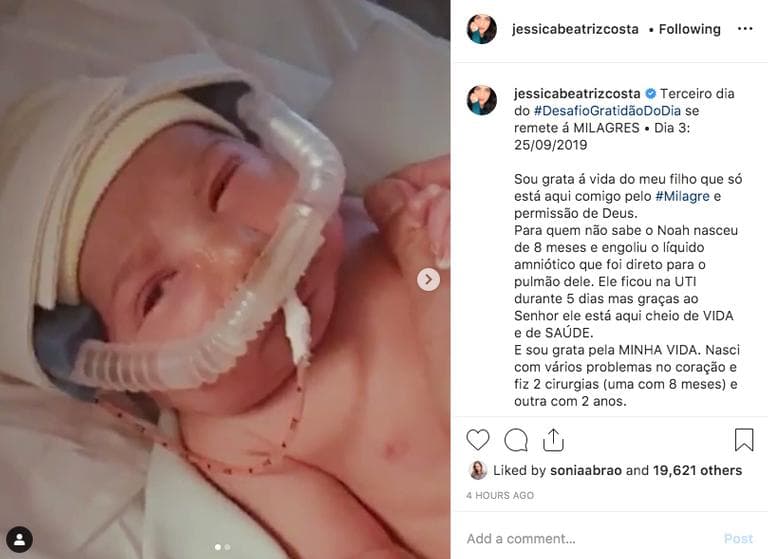 Jéssica Beatriz fez um grande desabafo em rede social (Foto: Reprodução) Jéssica Beatriz fez um grande desabafo em rede social (Foto: Reprodução)