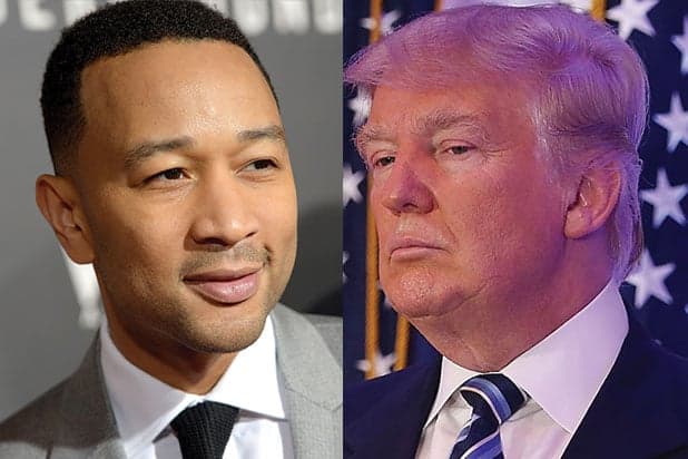 Donald Trump agride mulher de John Legend e cantor parte para o ataque