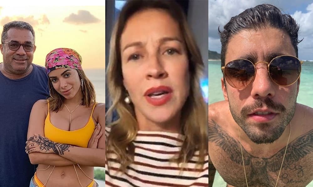Pai de Anitta aponta Luana Piovani como culpada do término com Scooby: 'Fez inferno na nossa vida'