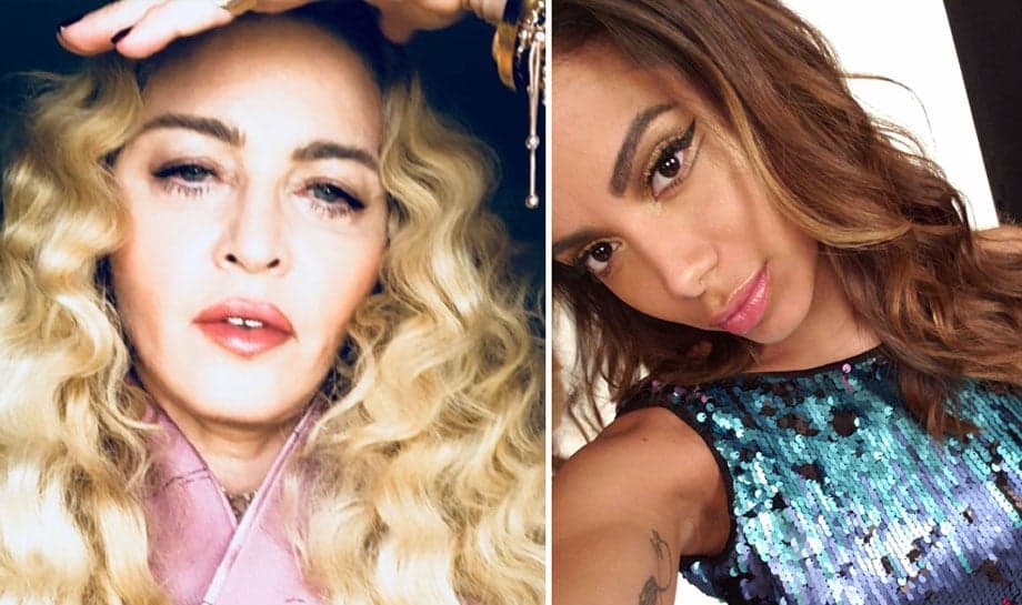 Madonna exclui Anitta de sua turnê e deixa fãs da brasileira irritados