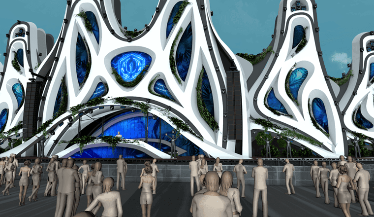 Palco eletrônico New Dance Order,trará novidades para o Rock in Rio deste ano (Foto: Reprodução) Palco eletrônico New Dance Order,trará novidades para o Rock in Rio deste ano (Foto: Reprodução)