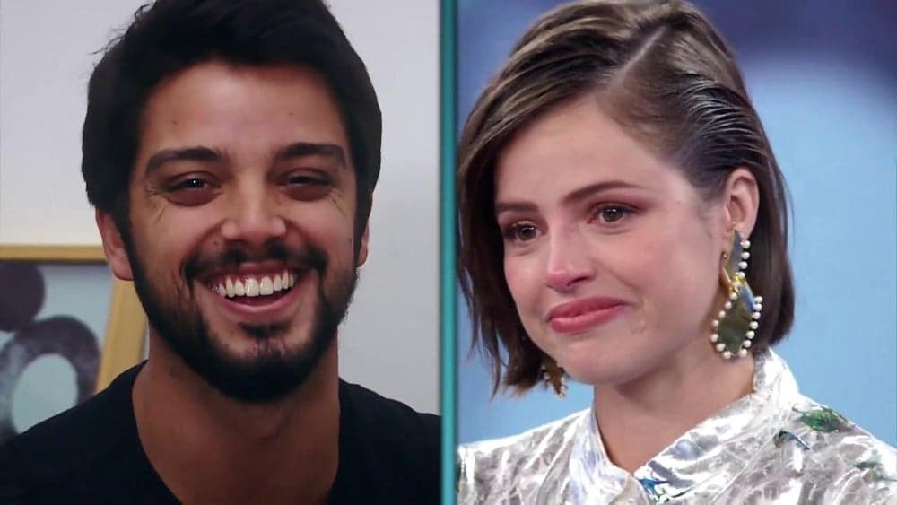 Rock in Rio A atriz de A Dona do Pedaço da Globo, Agatha Moreira confunde Rodrigo Simas com ex-namorado