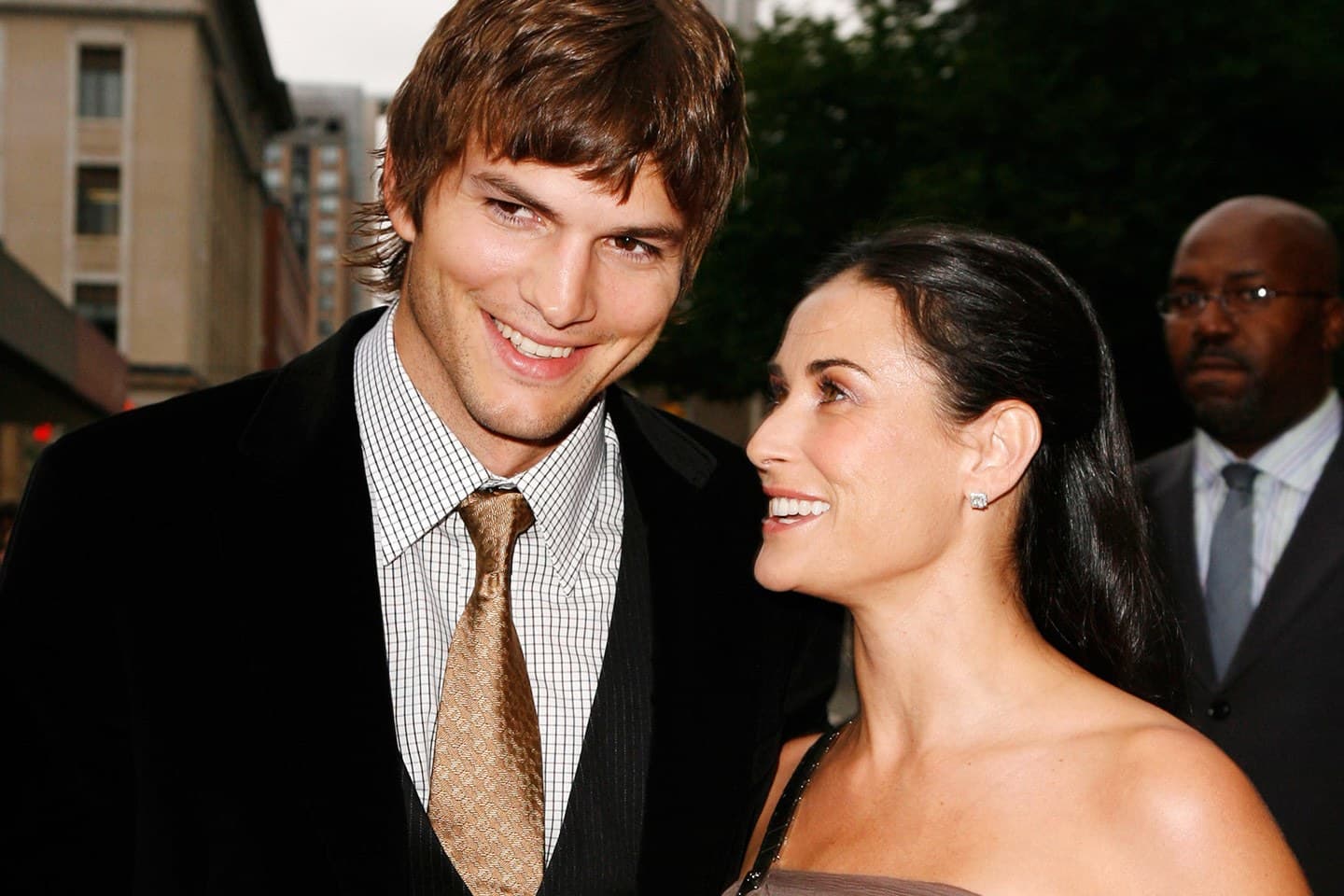 Ashton Kutcher e Demi Moore (Foto: Reprodução) Ashton Kutcher e Demi Moore (Foto: Reprodução)