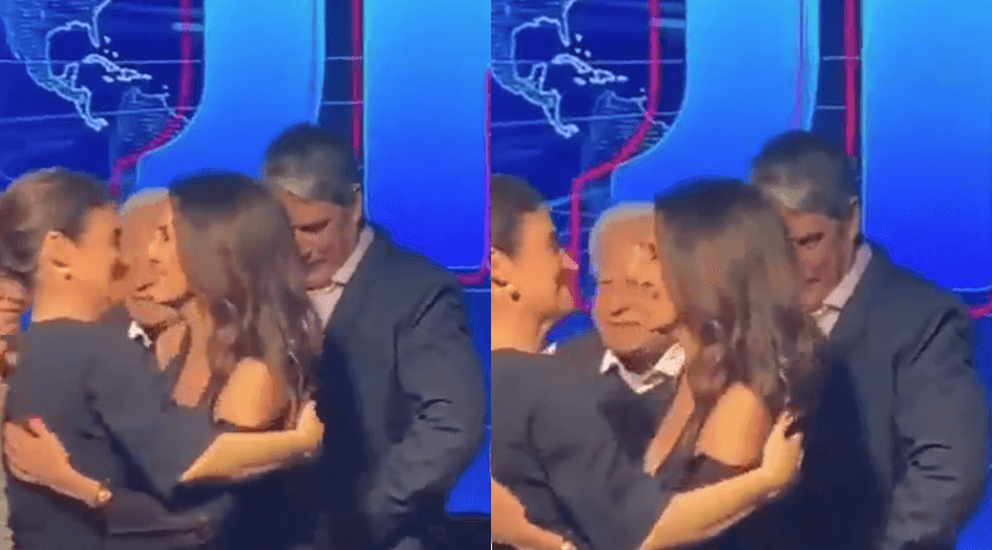 William Bonner é flagrado espiando Fátima Bernardes e vídeo bombástico vaza após evento da Globo