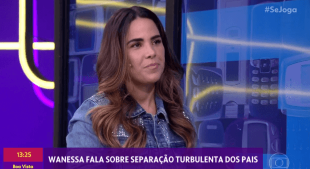 Wanessa, ao vivo na Globo, contesta atitude do irmão, que defendeu Zezé e disse que Zilu é decepcionante