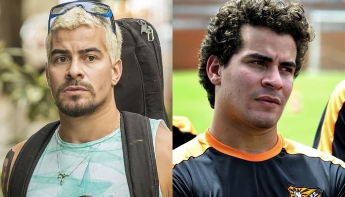Thiago Martins como Ryan em Amor de Mãe e Leandro em Avenida Brasil (Foto: Globo/João Cotta/Estevam Avellar) Thiago Martins como Ryan em Amor de Mãe e Leandro em Avenida Brasil (Foto: Globo/João Cotta/Estevam Avellar)