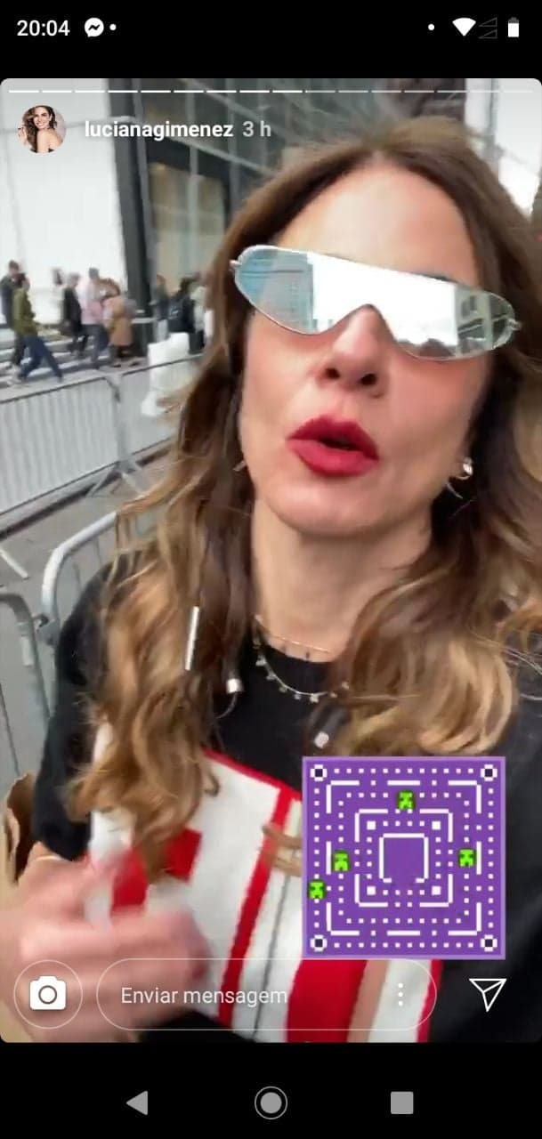 Luciana passou por apuros nas ruas de Nova York (Foto: Reprodução/ Instagram) Luciana passou por apuros nas ruas de Nova York (Foto: Reprodução/ Instagram)