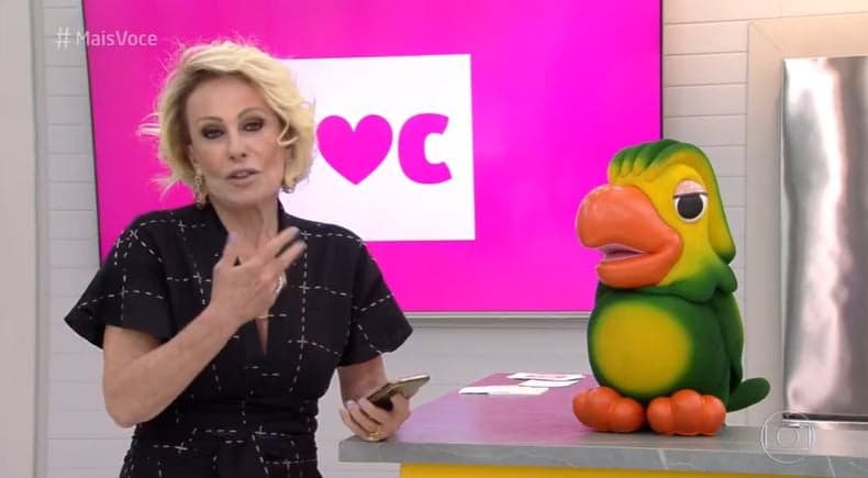 Ana Maria Braga comete confusão inusitada no Mais Você e leva bronca de Louro José ao vivo