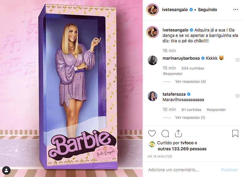Ivete Sangalo, Marina Ruy Barbosa