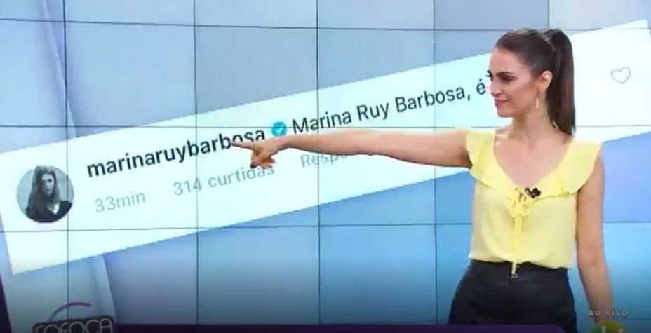 Chris Flores assume o comando do Fofocalizando do SBT durante férias de integrante do programa Imagem: SBT) Chris Flores assume o comando do Fofocalizando do SBT durante férias de integrante do programa Imagem: SBT)