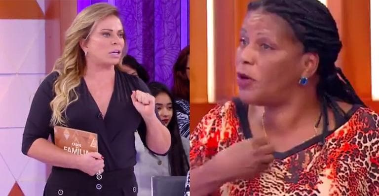 Christina Rocha bate-boca com participante do Casos de Família: "tá insinuando que tenho caso com meu genro?"