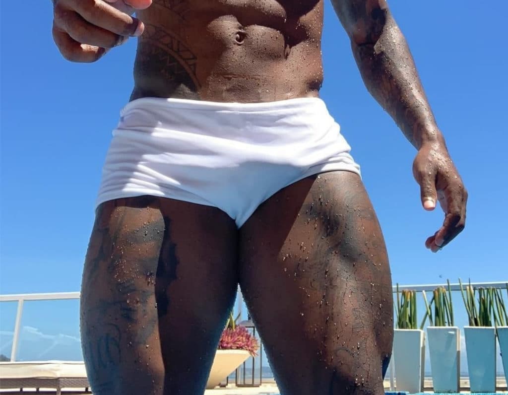 Rodrigo Príncipe presenteia seus seguidores todos os dias com uma foto ousada